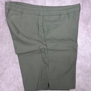 Coconut Row Shorts Men 10 Olive Green Excellent Pull On Stretch 3857AY-2485